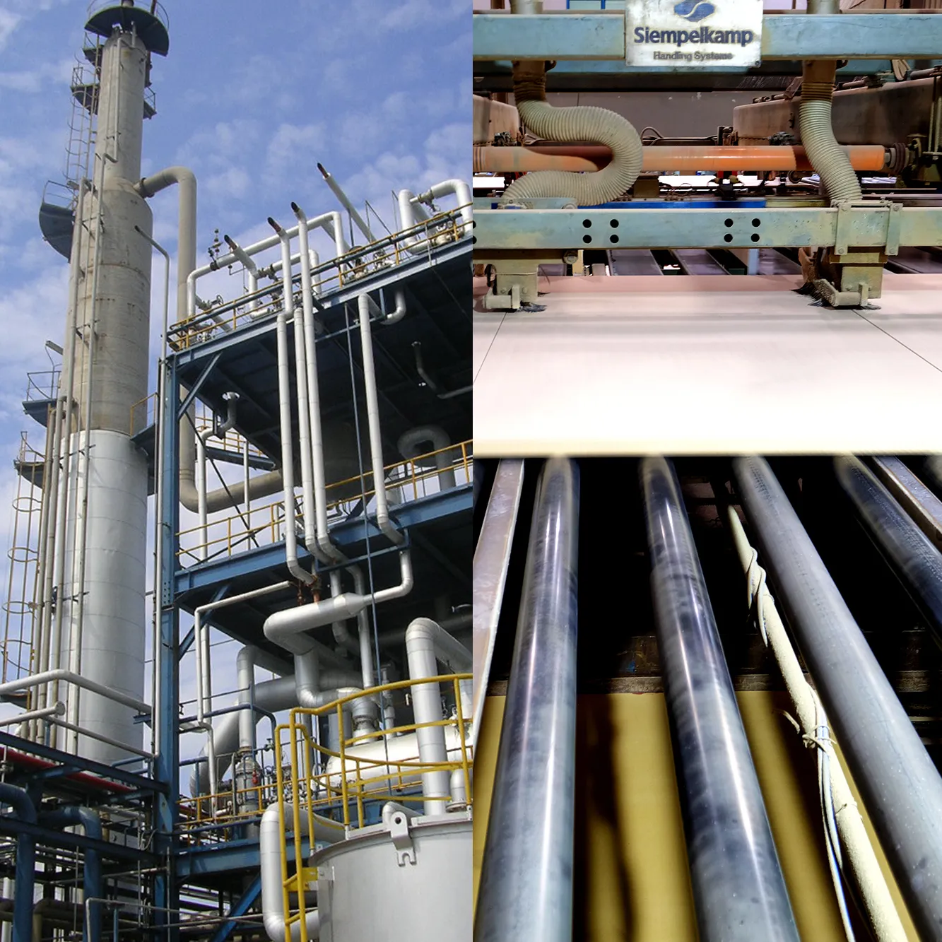 Invest in a state of art MDF line and at the same time start-up FA and resins facilities